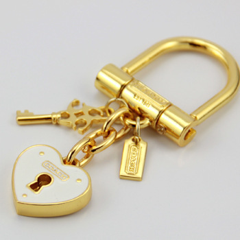 【COA*H 大头锁 钥匙扣】价格,厂家,图片,钥匙饰品、挂件,上海欧范贸易-